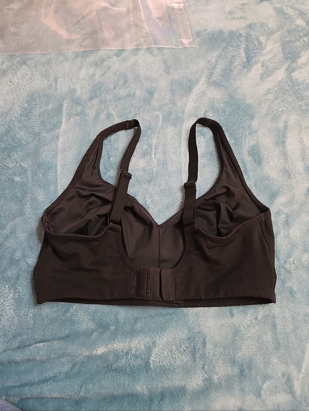Wacoal Inside Job Wire Free Bra Size 38D Black Nwt - Picture 5 of 6